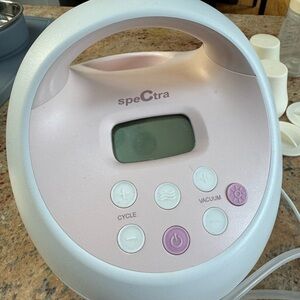 Spectra Pink and White Breast Pump